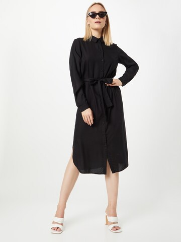 PIECES Shirt Dress 'Cammie' in Black