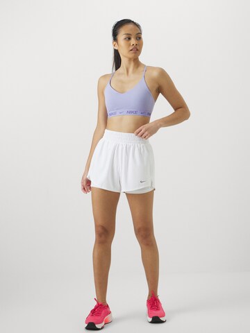 NIKE Бюстье Спортивный бюстгальтер 'Indy' в Лиловый