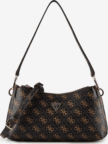 Sac bandoulière 'Noelle' GUESS en marron : devant