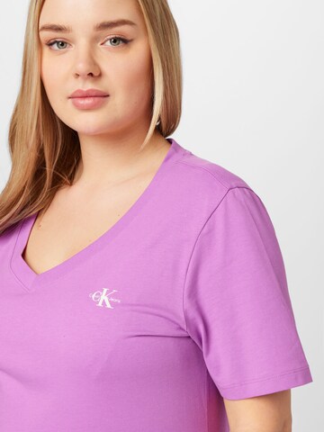 Calvin Klein Jeans Curve Shirt in Pink