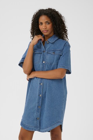 Robe-chemise 'Reece' Kaffe en bleu