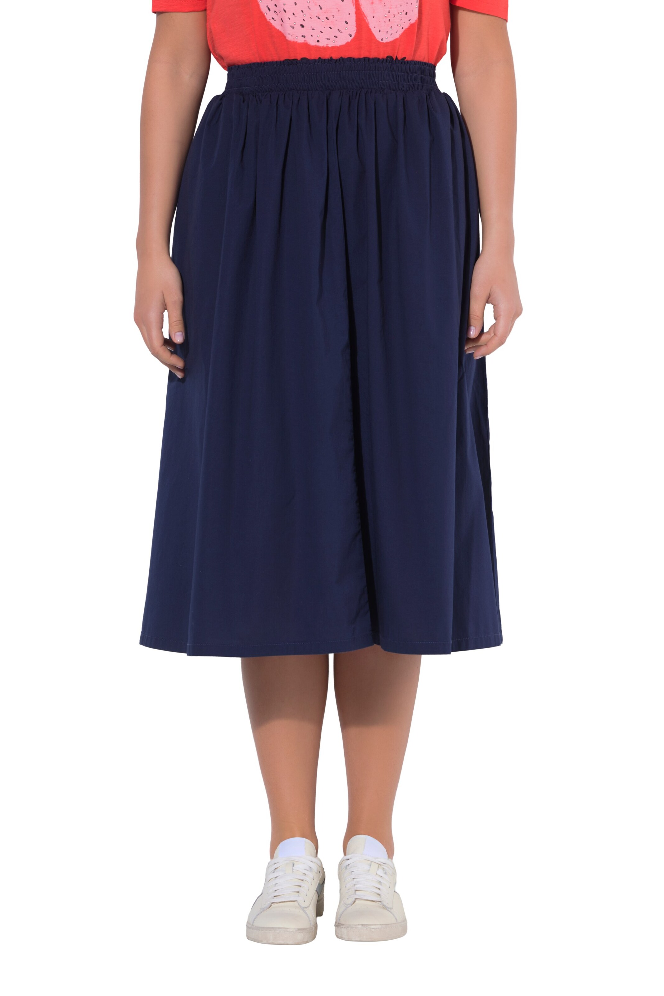 Ulla Popken Rok in Blauw: voorkant