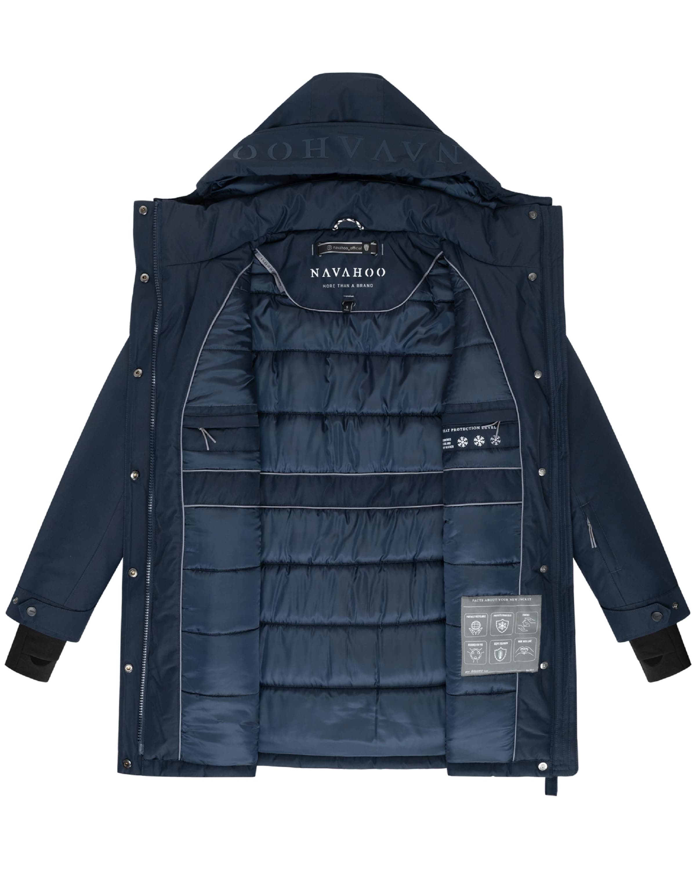 NAVAHOO Χειμερινό παλτό 'Frostkuss 14 ' σε μπλε
