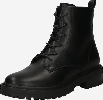 ONLY Lace-Up Ankle Boots in Black: front