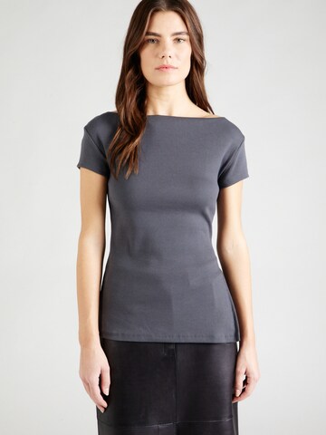 T-shirt TOPSHOP en gris : devant