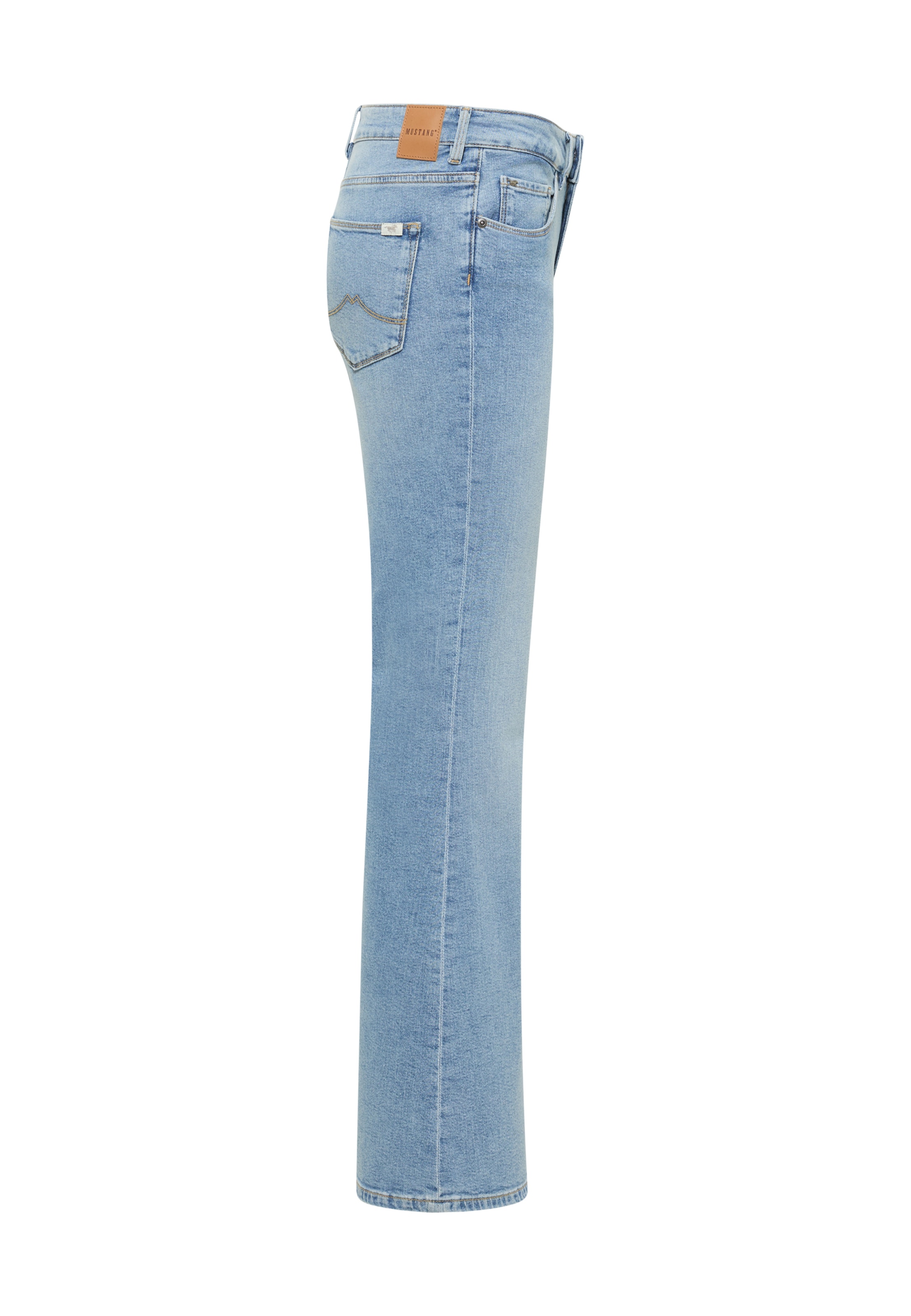 MUSTANG Flared Jeans 'Shelby Flared' in Blue