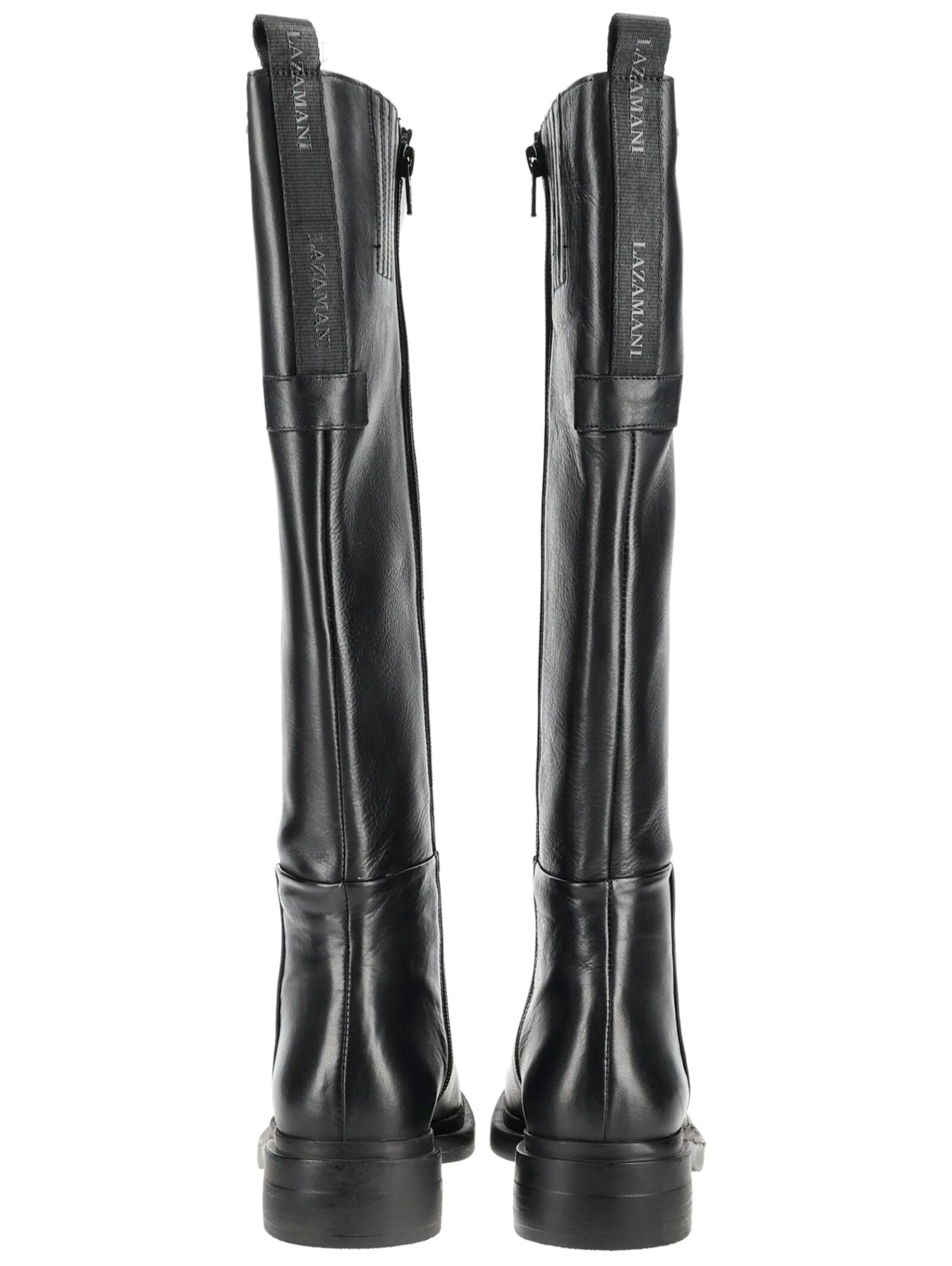 LAZAMANI Boots in Black: back