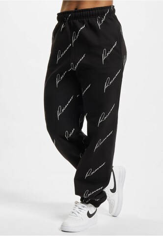 ROCAWEAR Tapered Pants 'Miami' in Black: front
