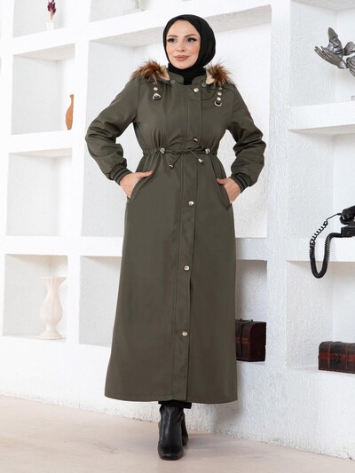 MODAMIHRAM Winterjacke‌‌‌‌‌‌ in L in khaki, Produktansicht