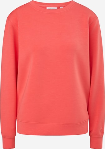 Sweat-shirt comma casual identity en rouge : devant