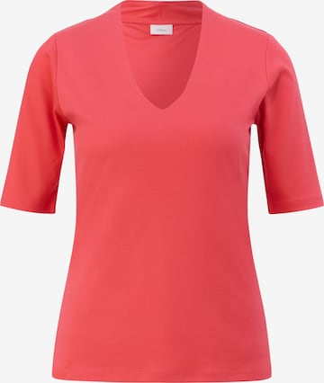 T-shirt s.Oliver BLACK LABEL en rose : devant