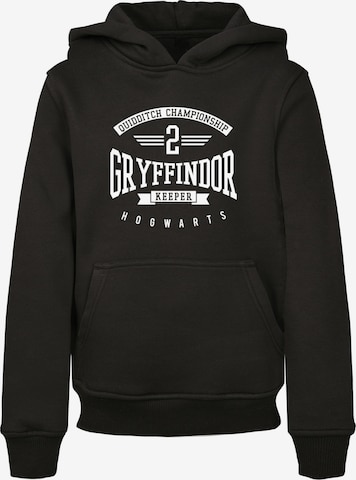 F4NT4STIC Sweatshirt 'Harry Potter Gryffindor Keeper' in Schwarz: predná strana