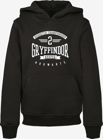 F4NT4STIC Sweatshirt 'Harry Potter Gryffindor Keeper' in Black: front