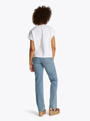 TOMMY HILFIGER T-shirt i vit