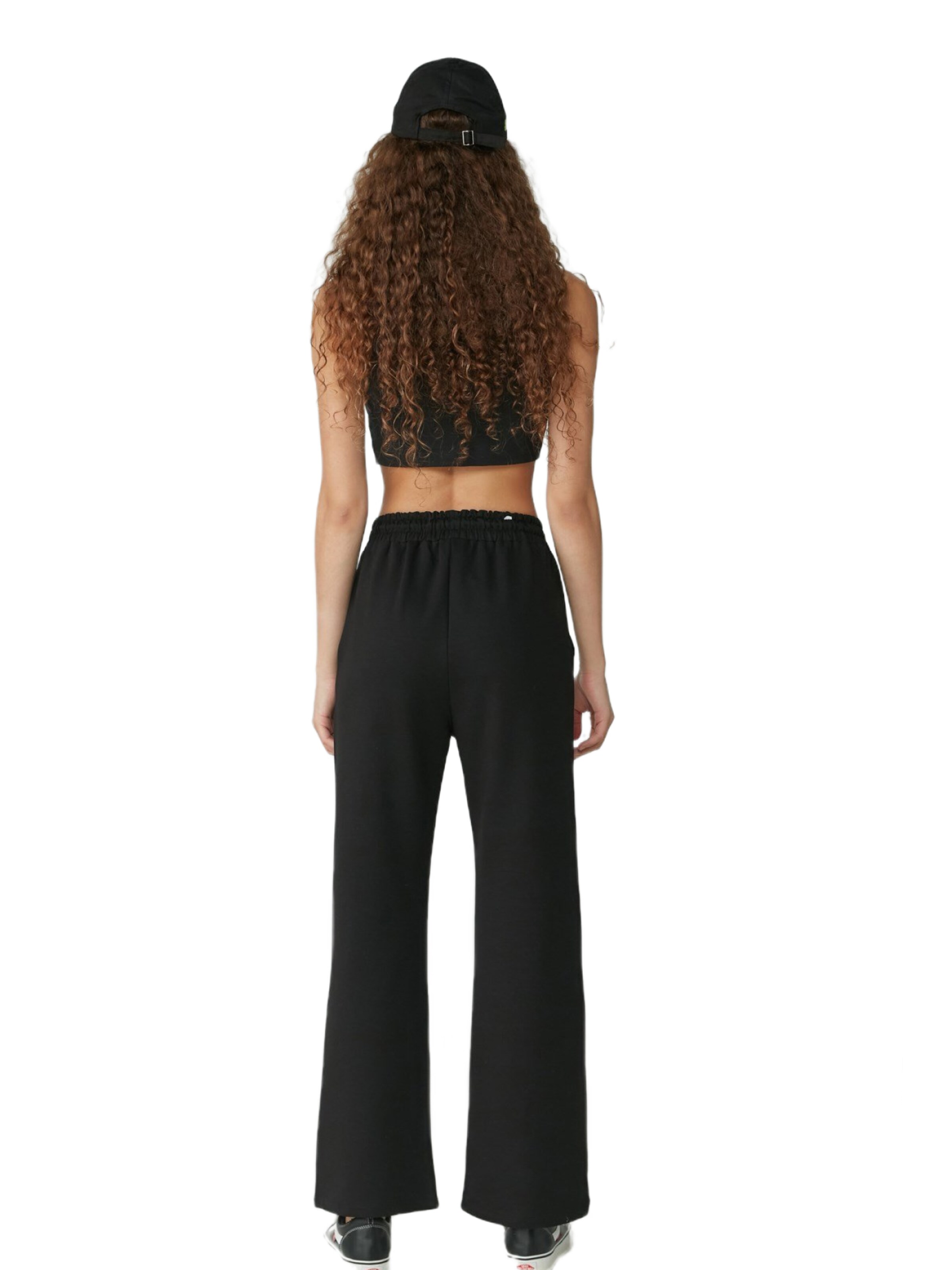 C&City Flared Broek in Zwart