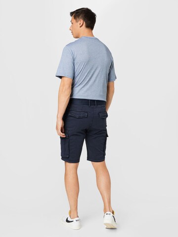 Petrol Industries Regular Cargo Pants in Blue