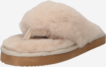 SHEPHERD Slippers 'Jasmine' in Beige: front