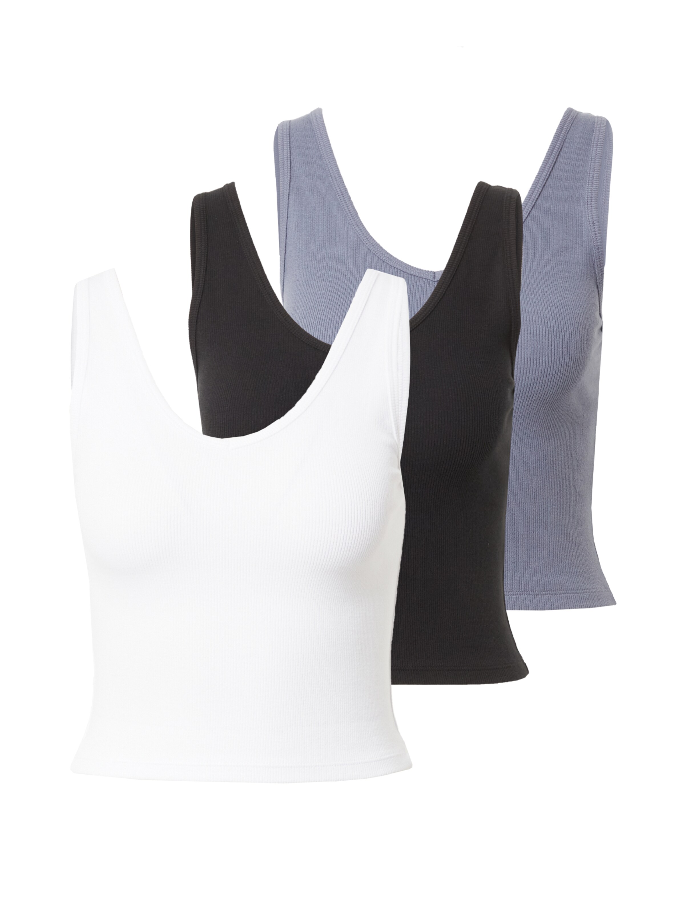 HOLLISTER Top - Modrá: predná strana