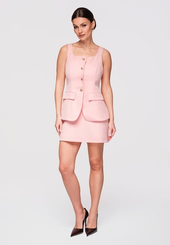 Robe fourreau Ombre en rose