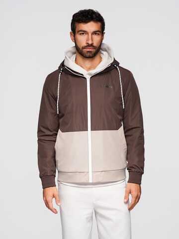 Ombre - Chaqueta de entretiempo en marrón