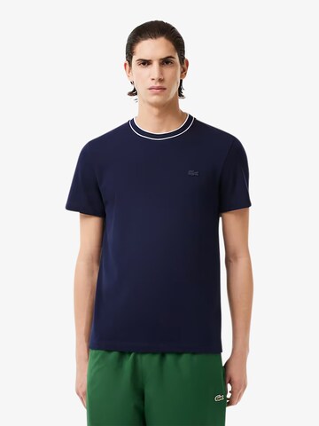 LACOSTE T-Shirts in Blau: Vorderseite