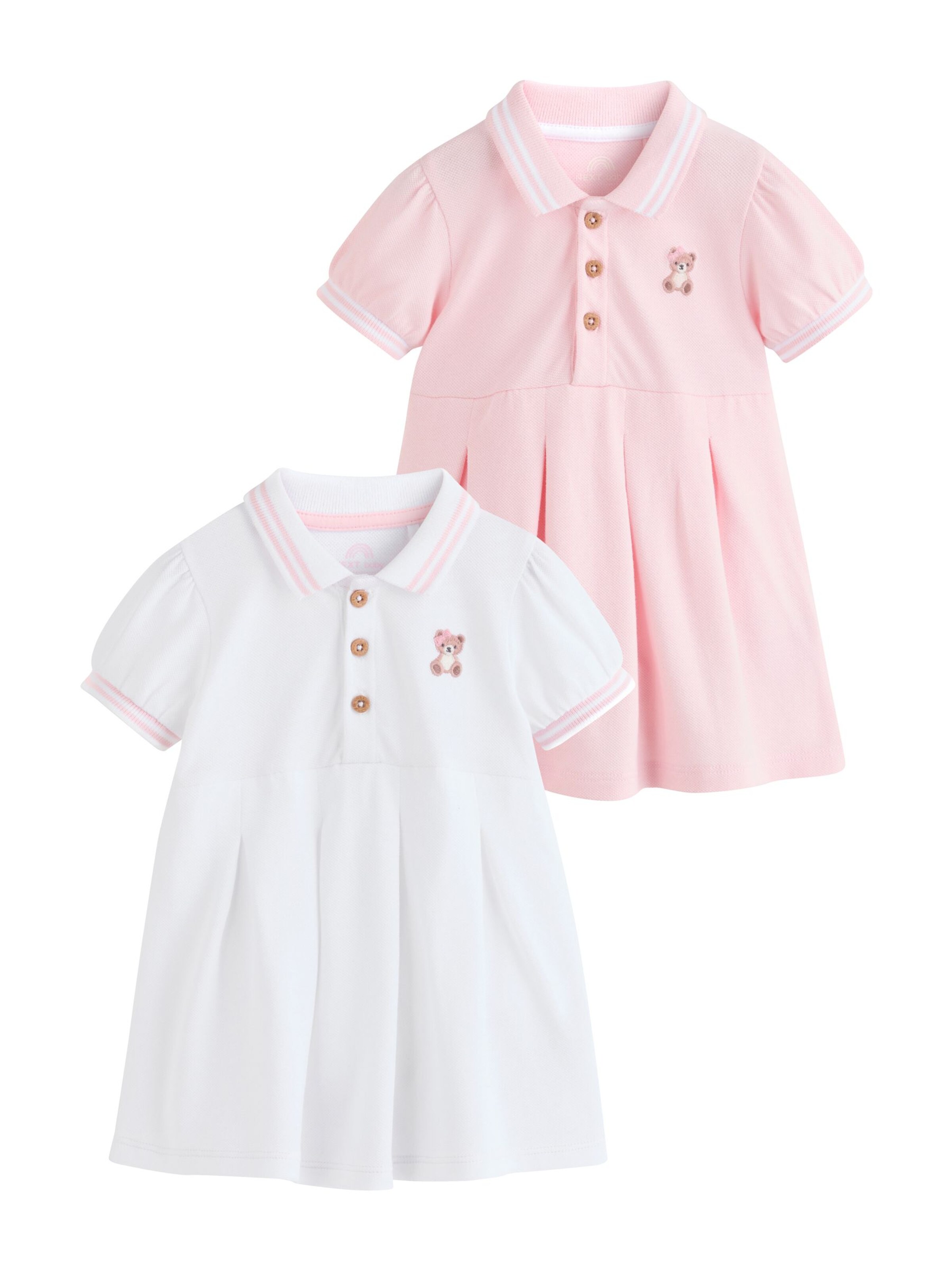 Rochie de la Next pe roz: față