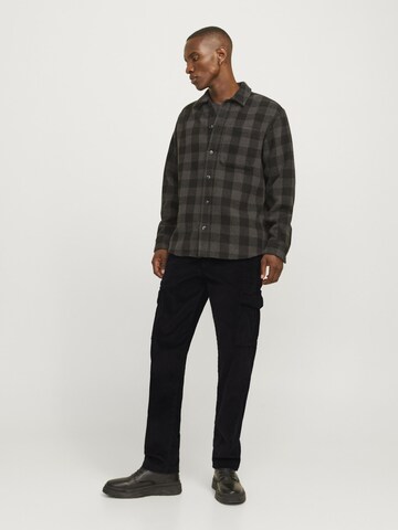 JACK & JONES Regular Cargobroek in Zwart