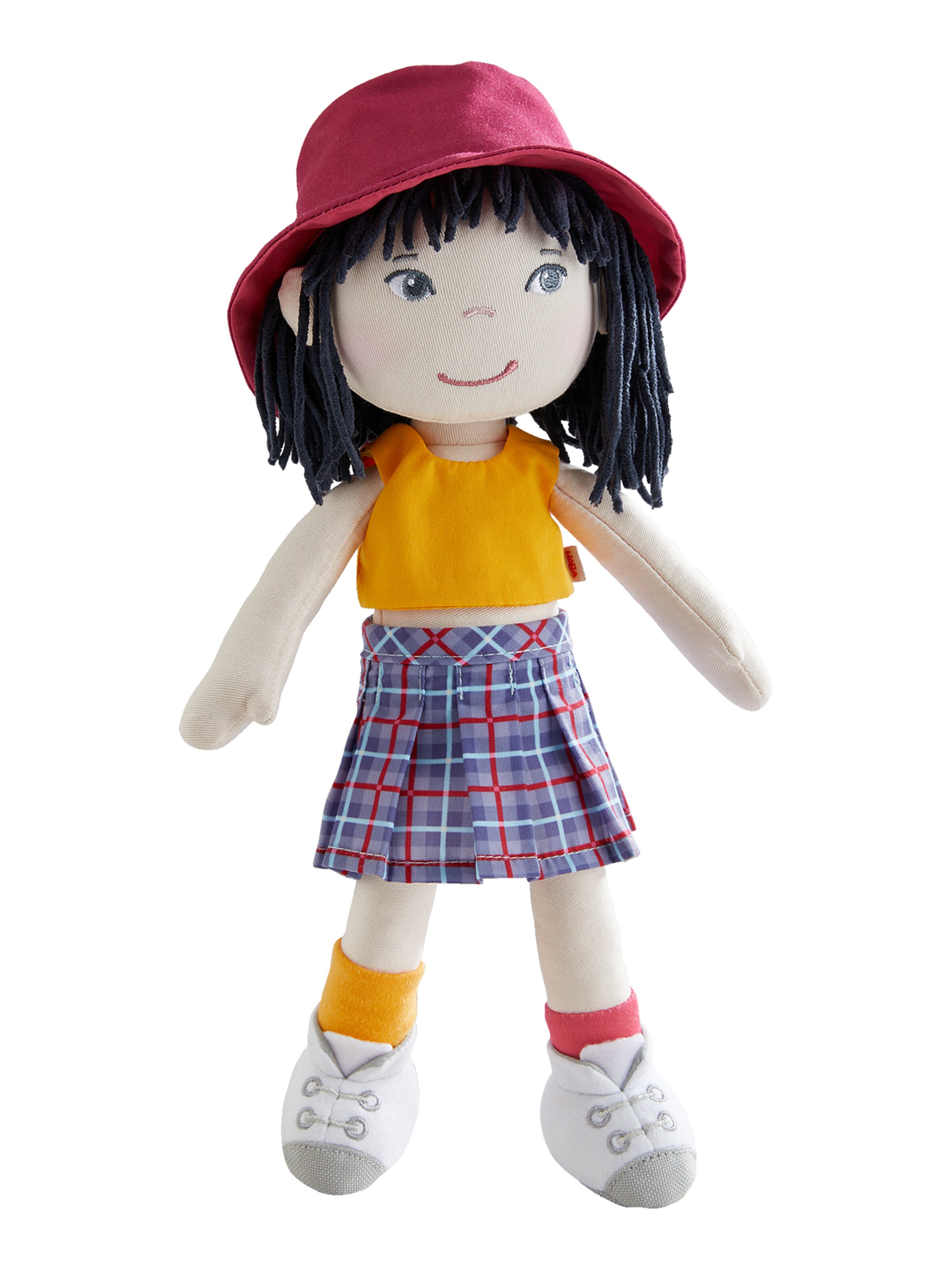 HABA Knuffels 'Kuschelpuppe' in Lila