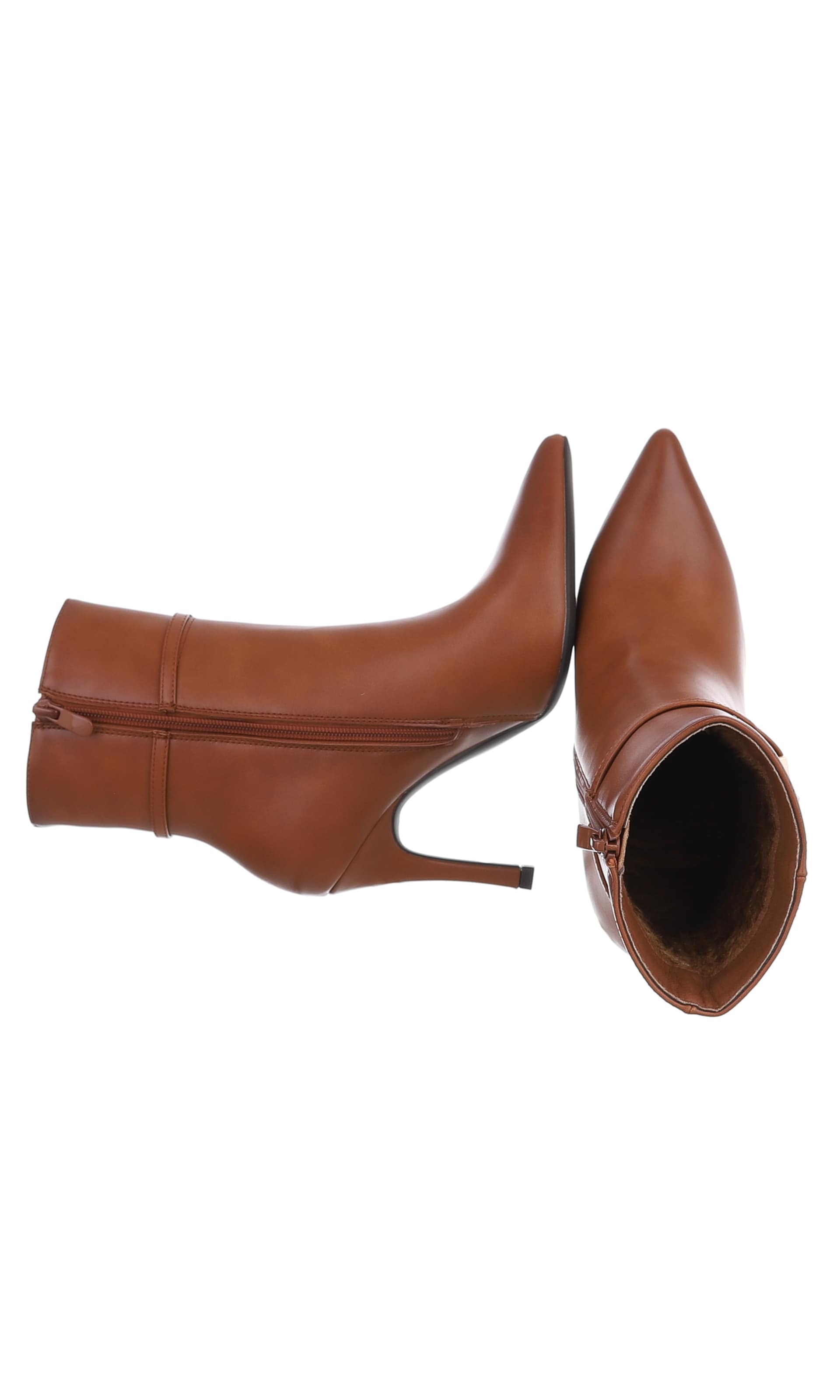 Ital-Design Stiefelette in Beige