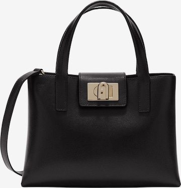 FURLAShopper torba 'Furla Cabas M 1927 Cuir Noir' - crna boja: prednji dio