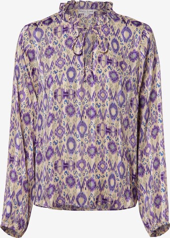 Marie Lund Blouse in Purple: front