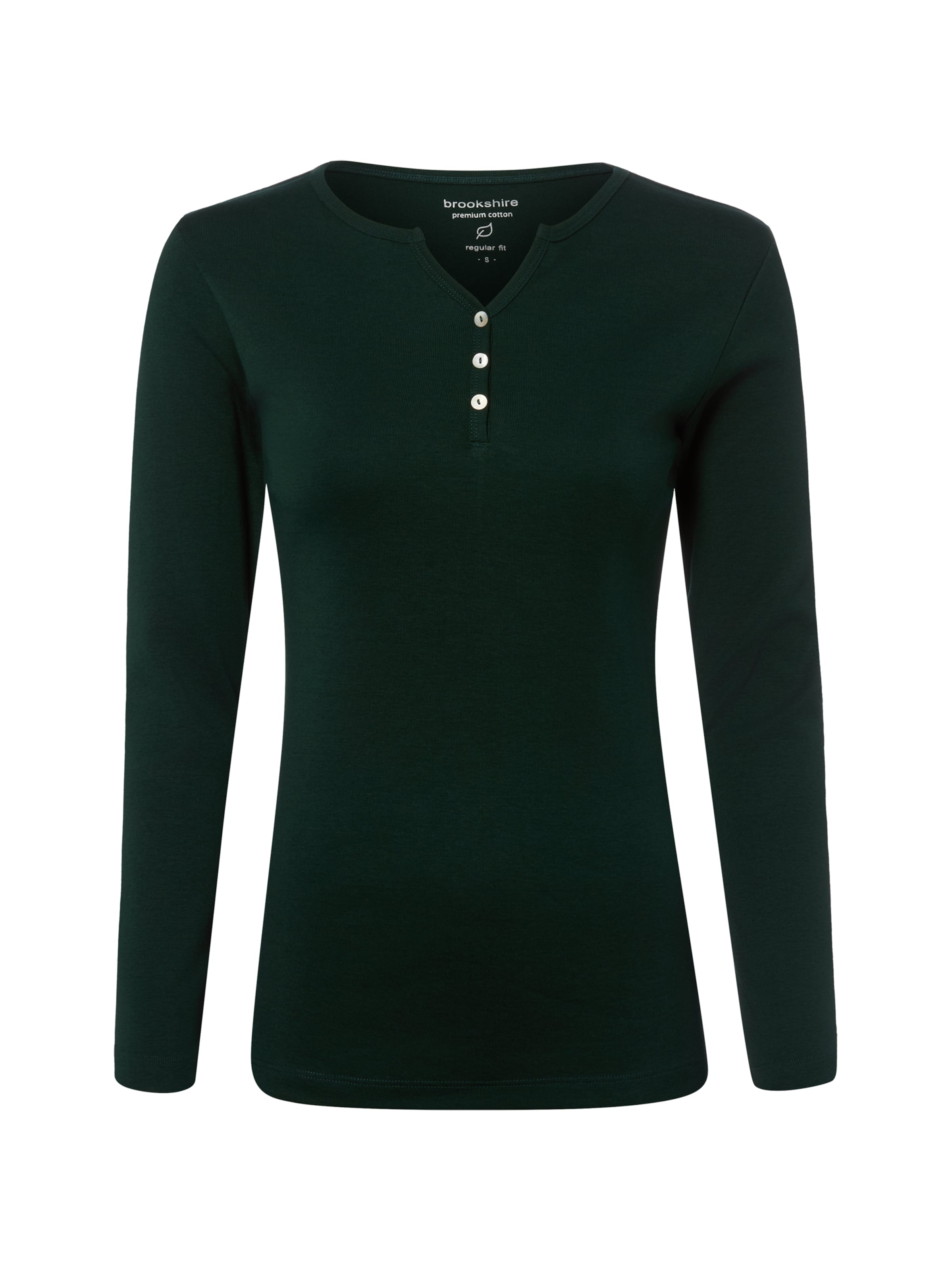 Brookshire Shirt in Green: front