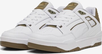 PUMA - Zapatillas deportivas bajas 'Slipstream' en blanco: frente