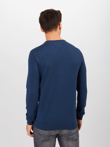 Petrol Industries Pullover 'Essential' in Blau