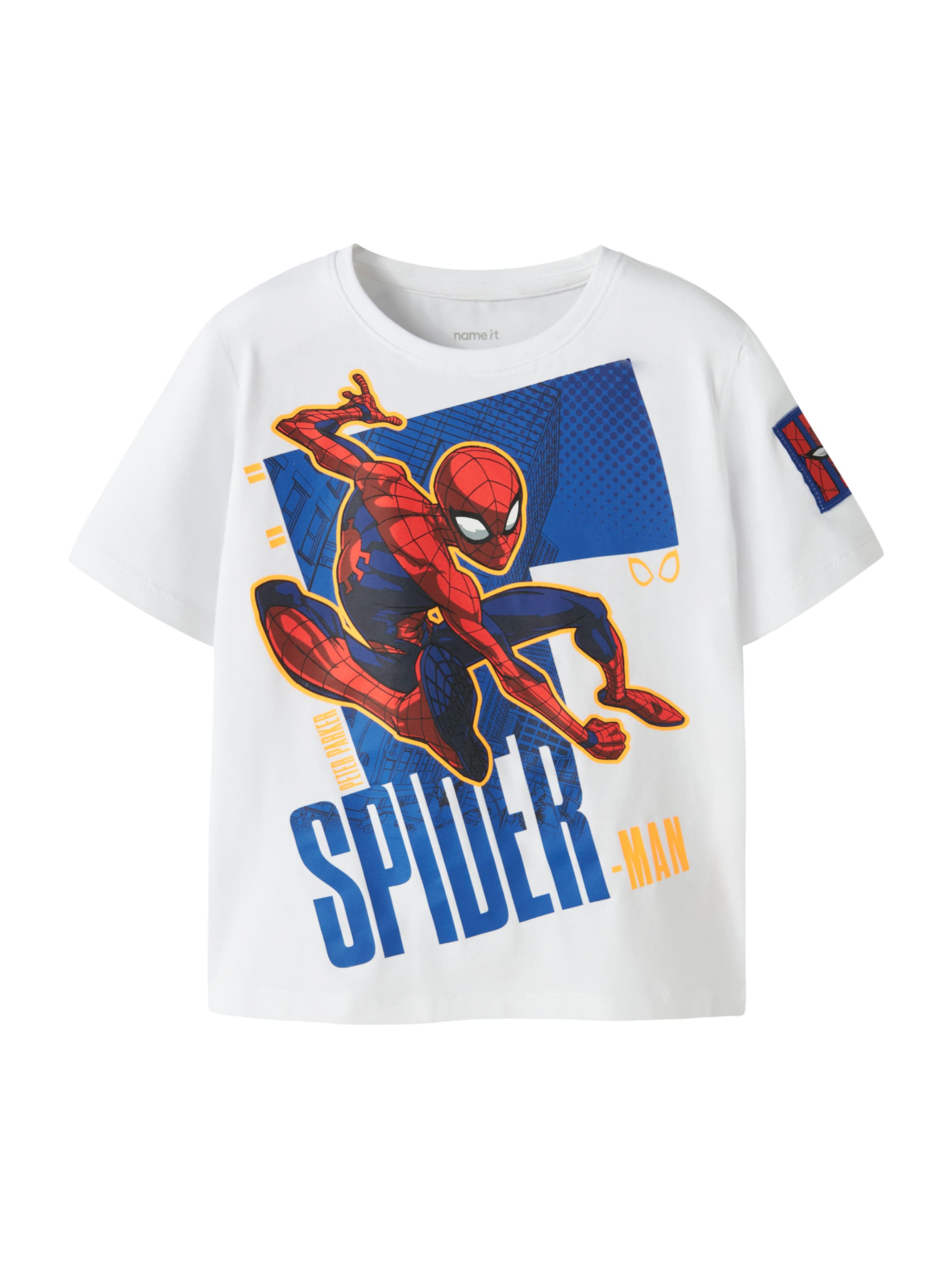 NAME IT Särk 'NMMAJIT SPIDER', värv valge: eest vaates