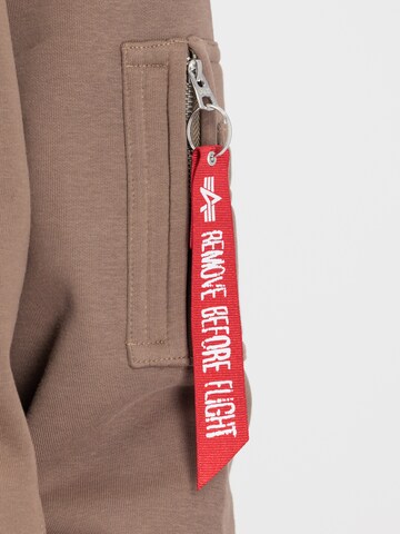 Sweat-shirt ALPHA INDUSTRIES en marron