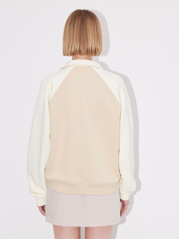 Sweat-shirt 'Dorothee' LeGer by Lena Gercke en beige : derrière