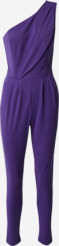 WAL G. Jumpsuit 'MICA' in Purple: front