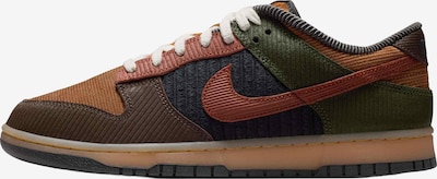39 dydžio Sportbačiai be auliuko 'Dunk Low Retro Premium' iš Nike Sportswear, spalva – šokolado spalva / tamsiai ruda / tamsiai žalia / pastelinė raudona, Prekių apžvalga