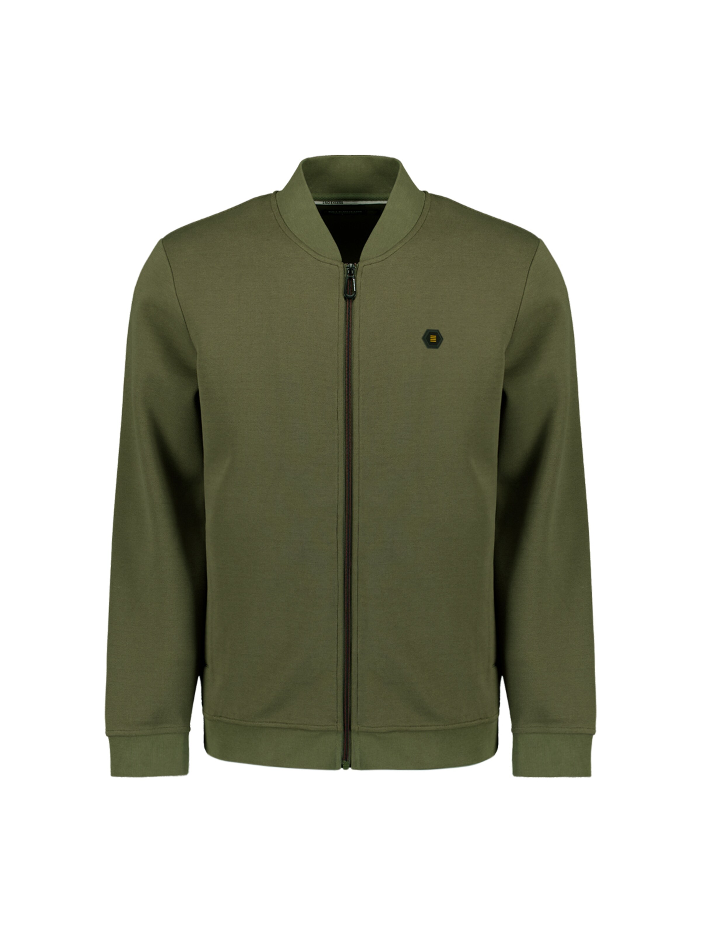 Veste de survêtement No Excess en vert : devant