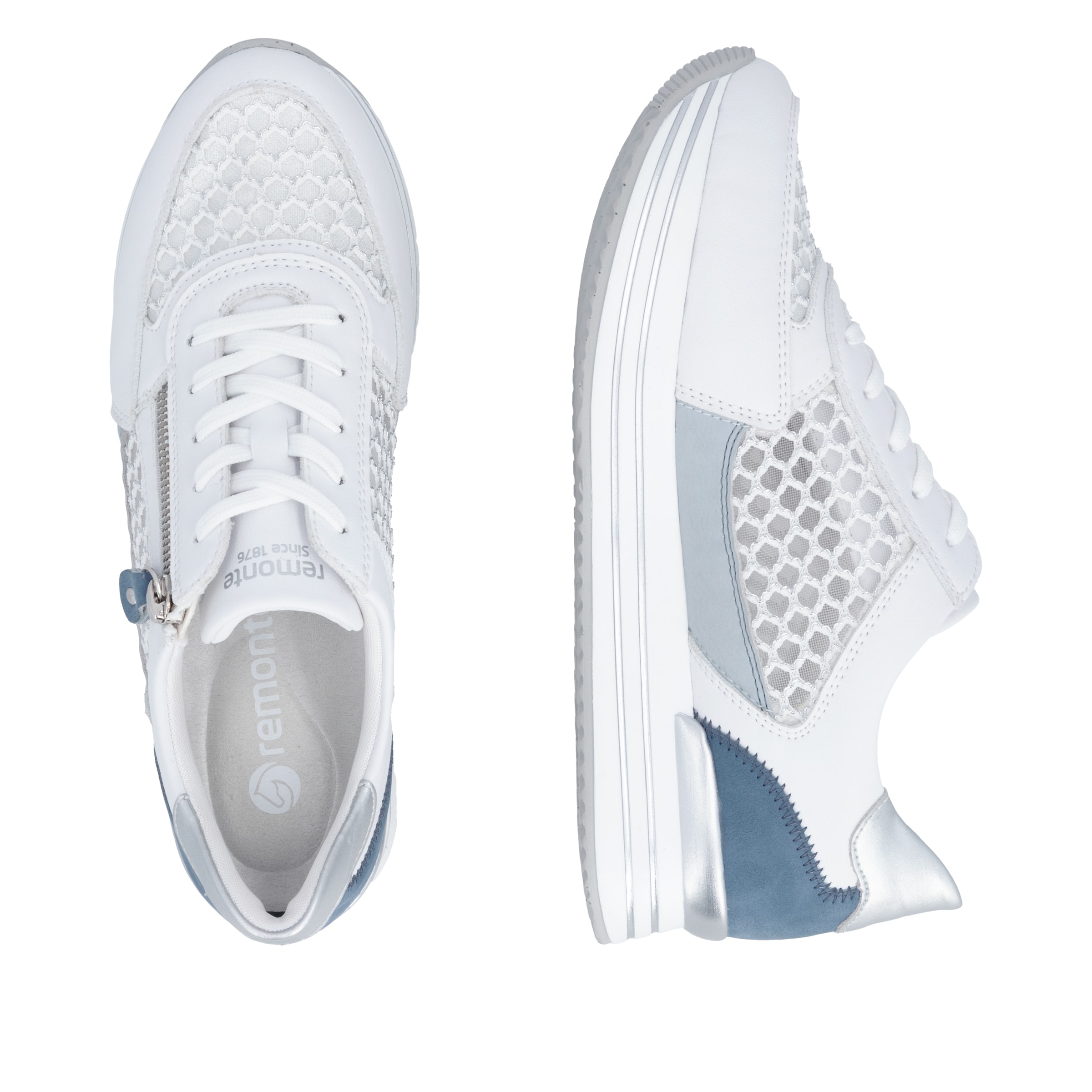 Sneaker bassa di REMONTE in bianco