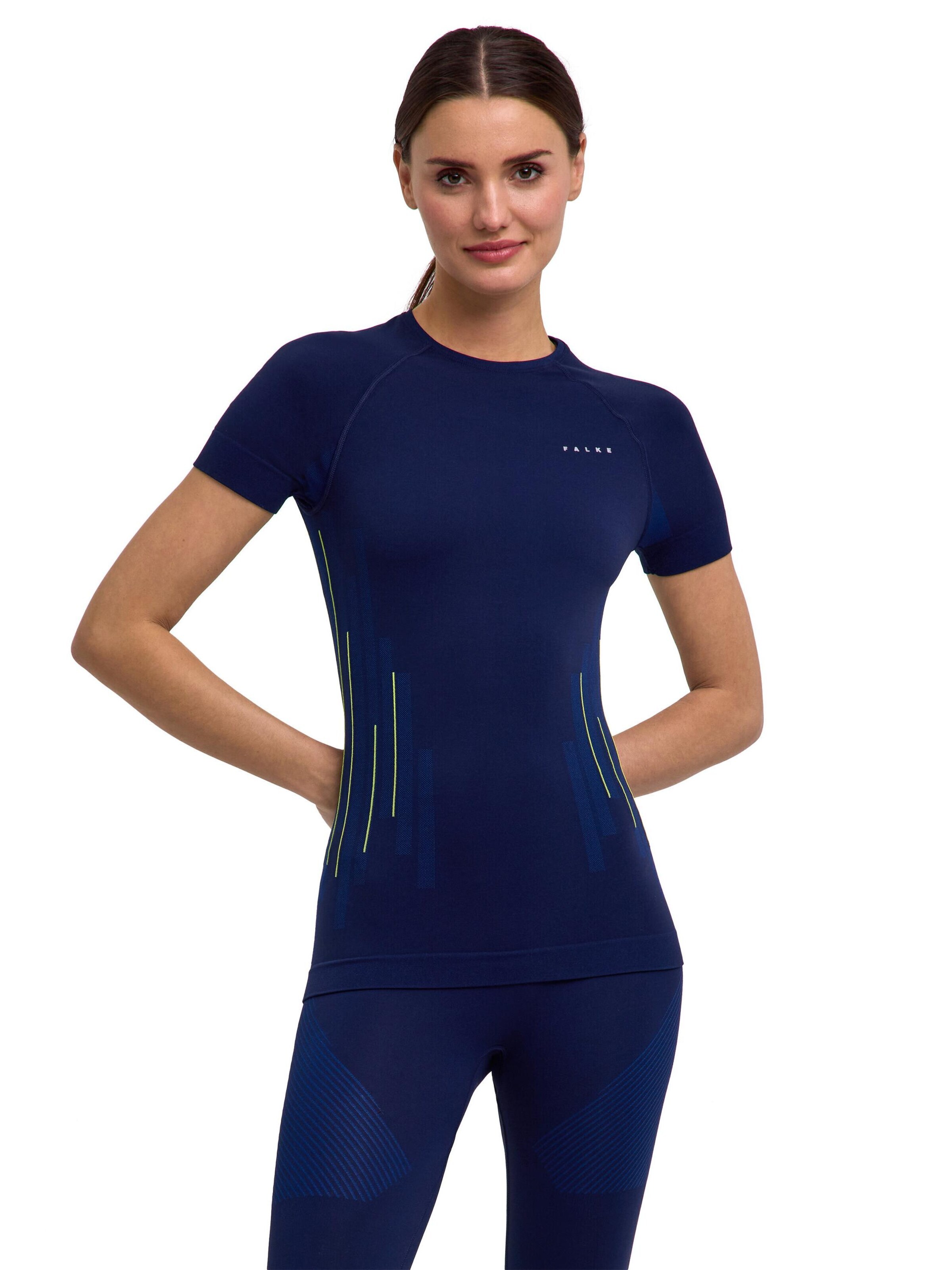 FALKE Base Layer‌‌ in Blau: Vorderseite