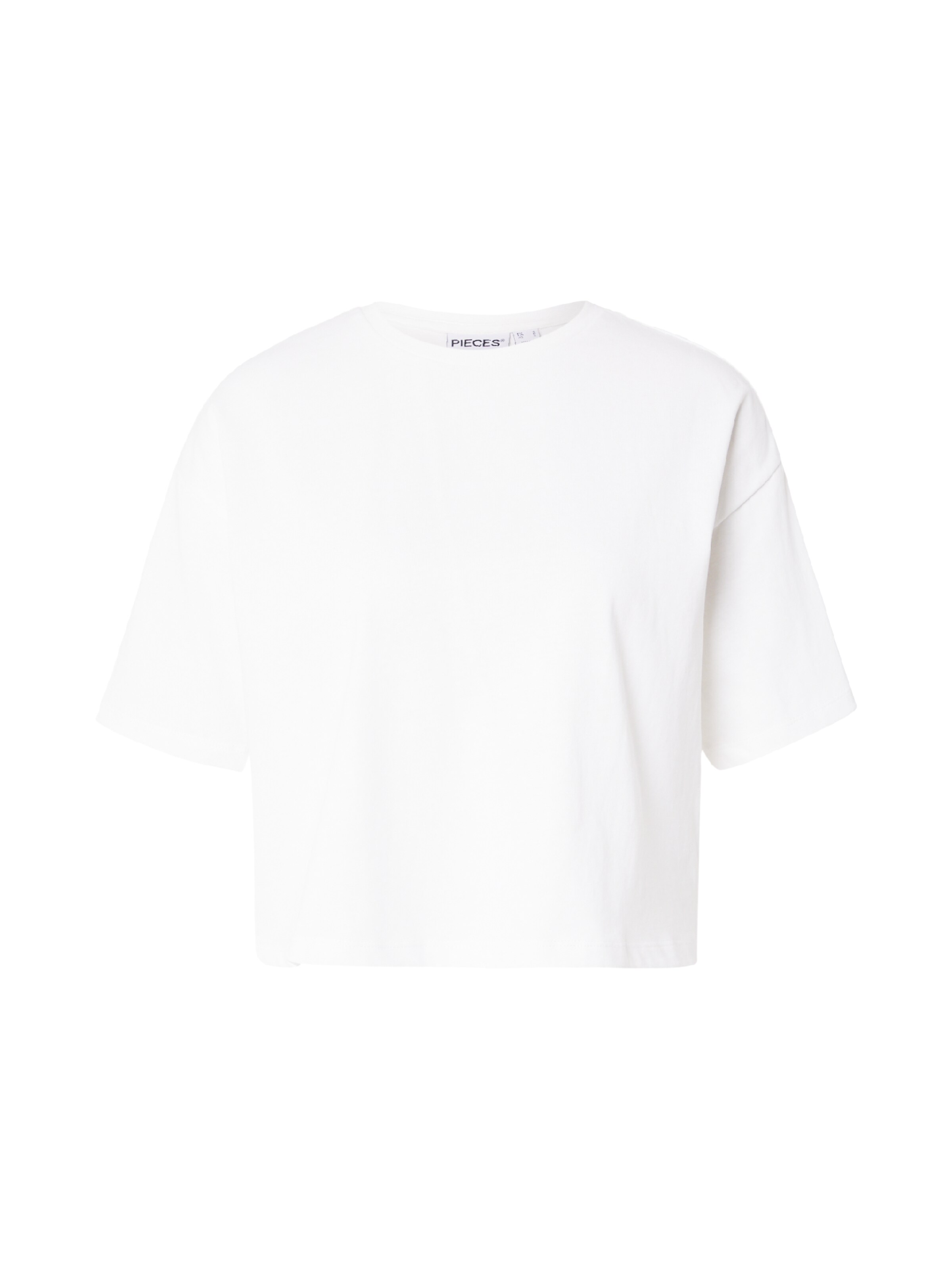PIECES T-Shirt 'PCSADIE' in XS in weiß, Produktansicht