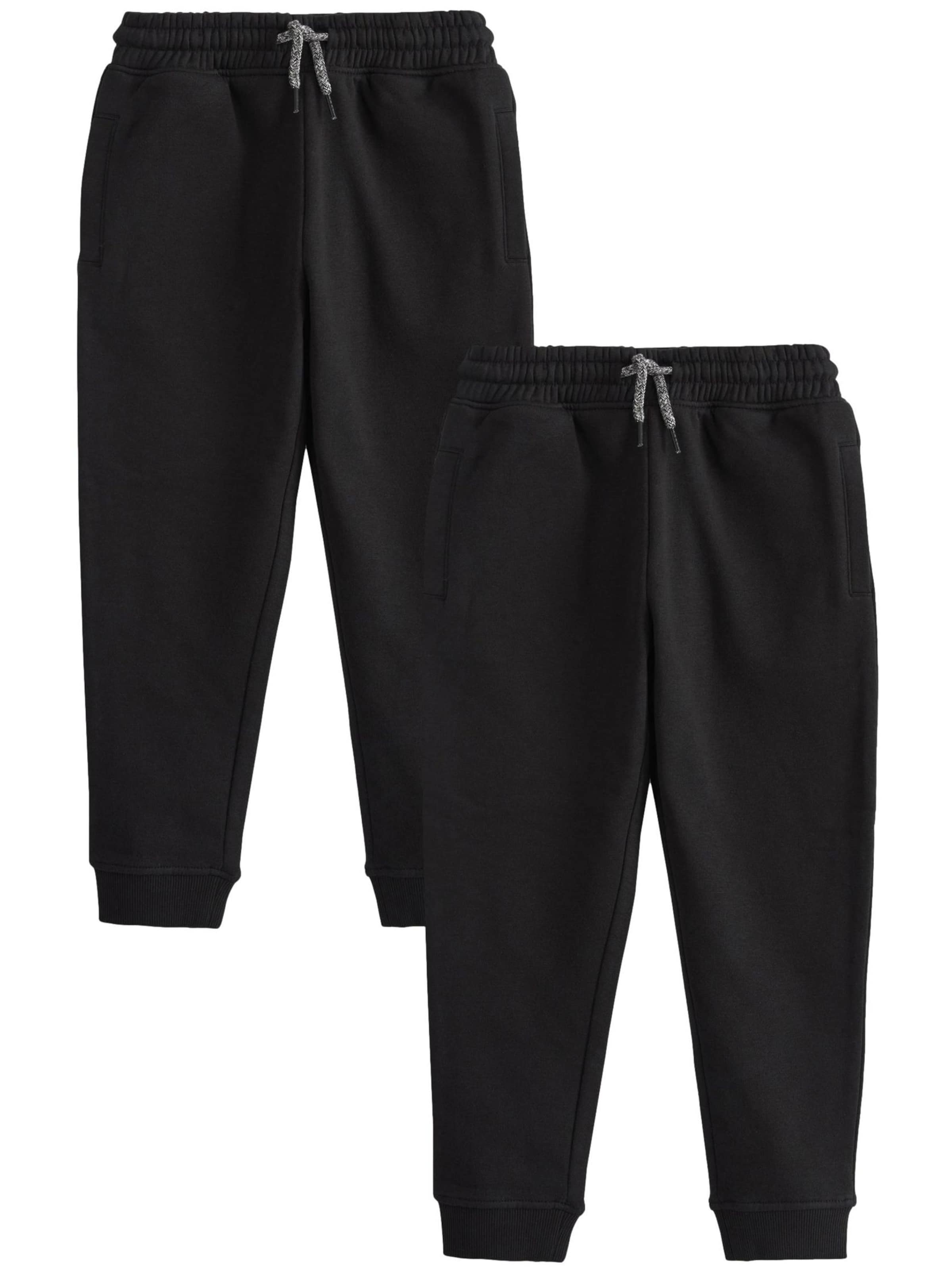 Next Úzky strih Funkčné nohavice - Čierna: predná strana