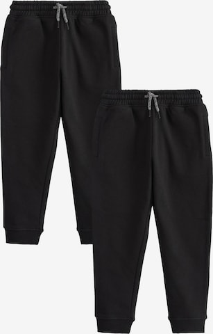 Next Slim fit Athletic Pants in Black: front