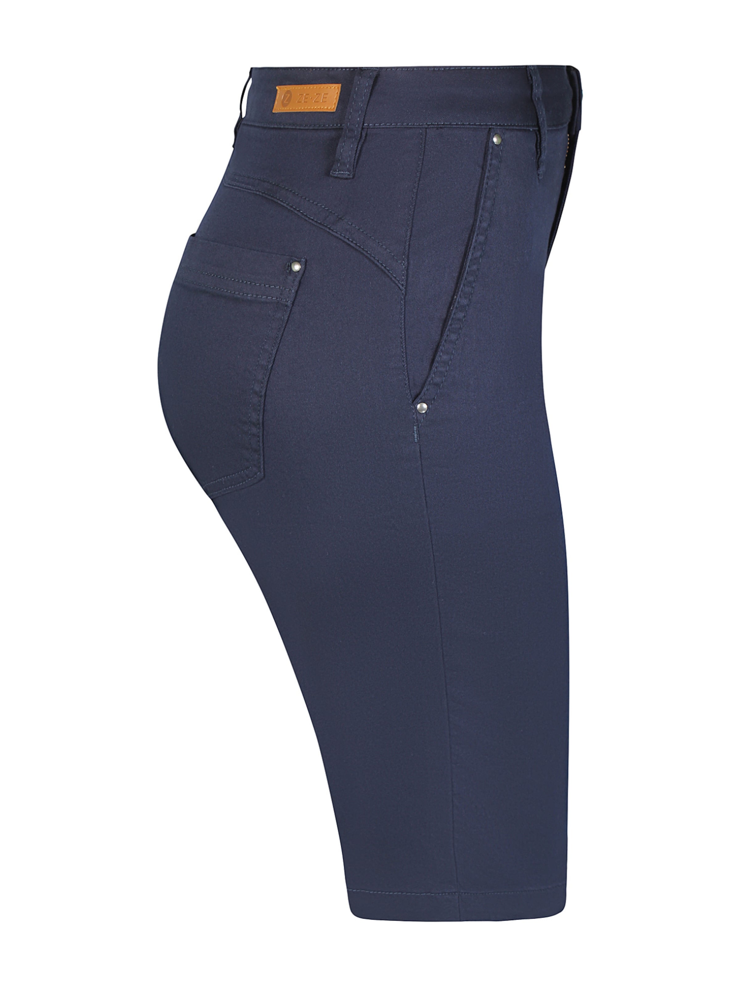 Coupe slim Pantalon 'Sanne 347' ze-ze en bleu