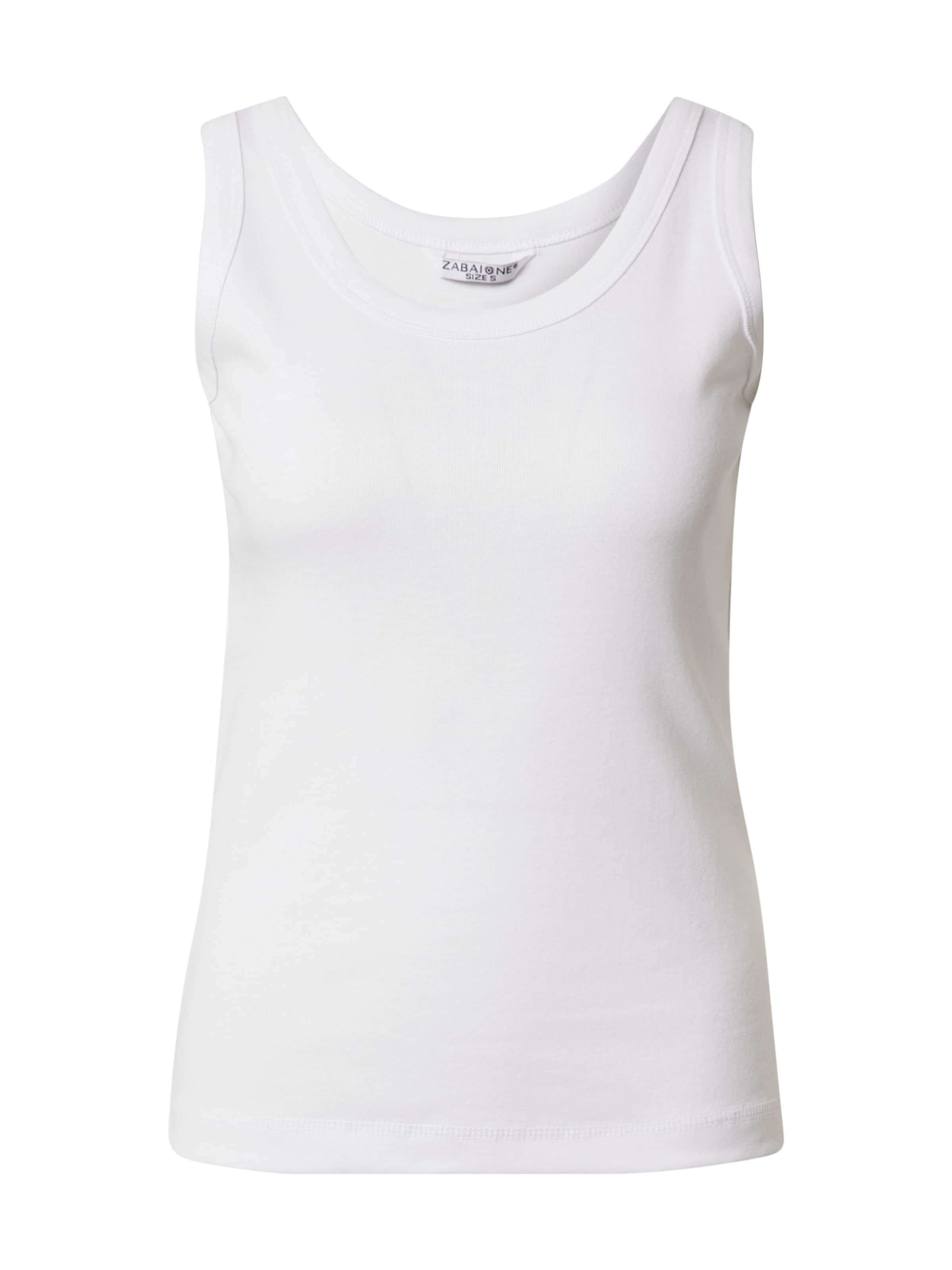 ZABAIONE Топ 'Suri' в Белый: спереди