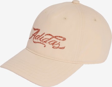 Casquette ADIDAS ORIGINALS en beige : devant