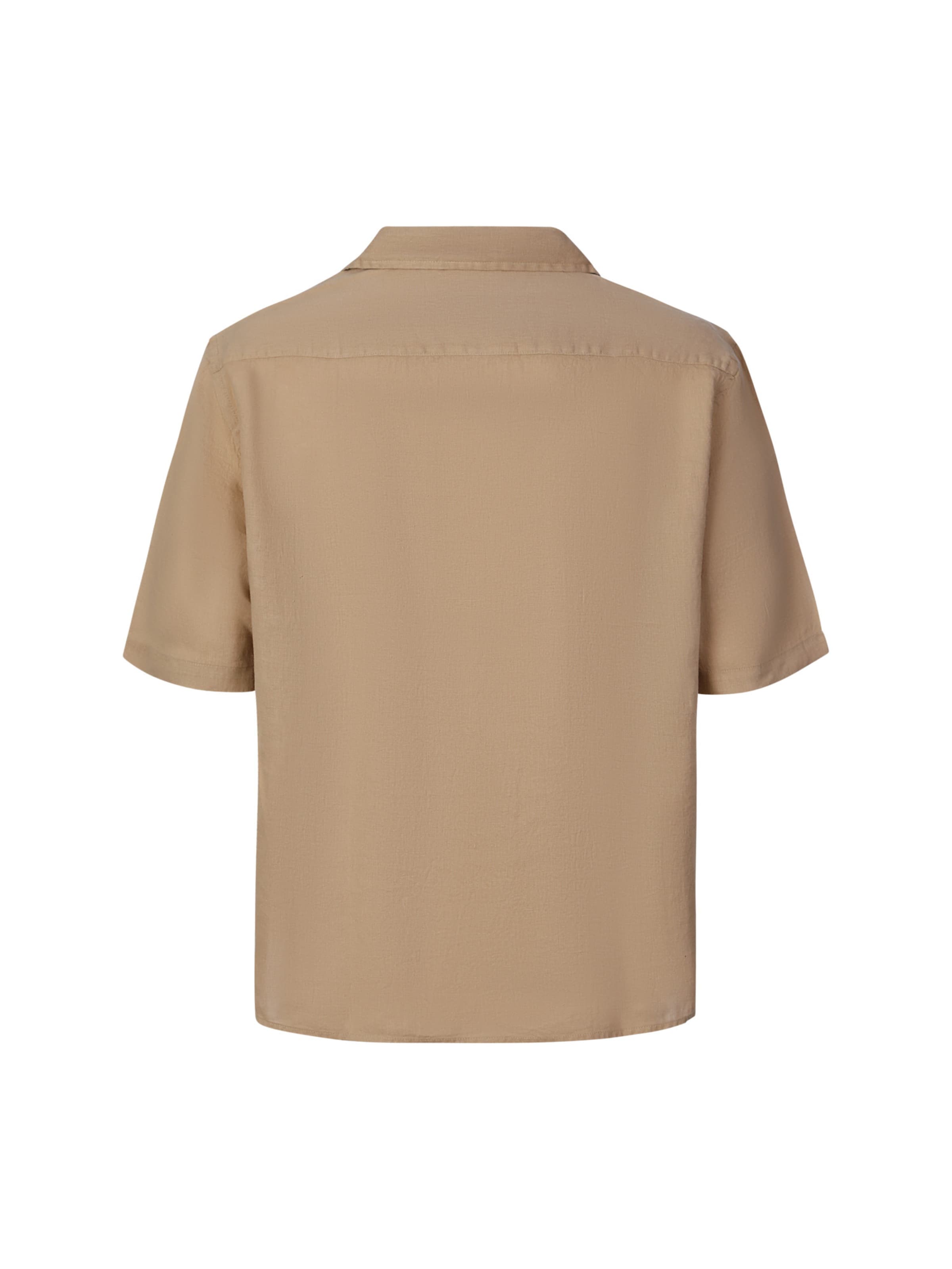Coupe regular Chemise La Martina en beige