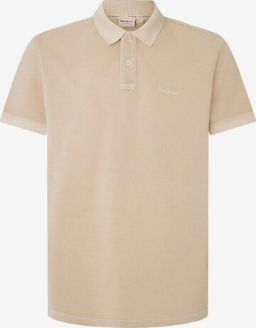 T-Shirt 'NEW OLIVER' Pepe Jeans en beige : devant